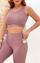 Top Cropped Debora Decote nas Costas em Poliamida