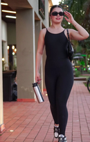 Macacão Longo Lara em Poliamida