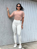 Cropped Poliamida em Tule