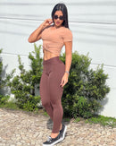 Calça Legging Poliamida Alta Compressão Vários Tamanhos