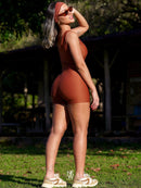 Macacão Curto Day em Poliamida