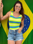 Body Estampas em Poliamida Malha Dupla