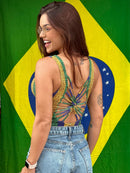 Body Estampas em Poliamida Malha Dupla