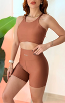 Top Cropped Emmyly Alça Dupla em Poliamida